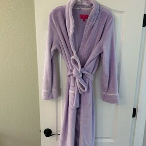 Victoria's Secret Lavender Plush Robe